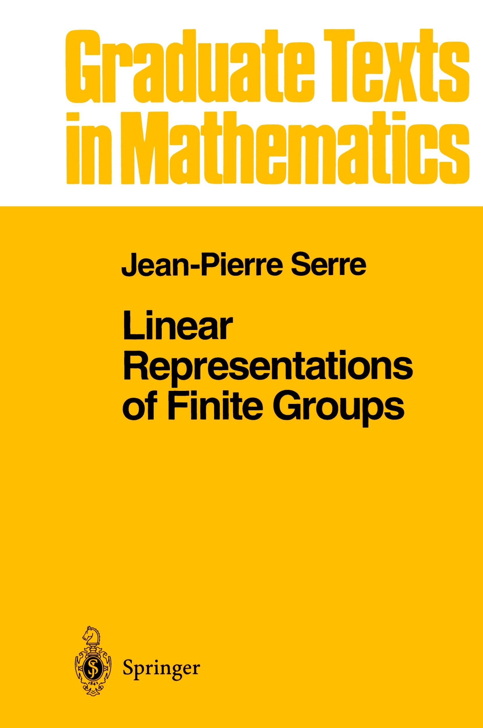 Cover: 9780387901909 | Linear Representations of Finite Groups | Jean-Pierre Serre | Buch | x