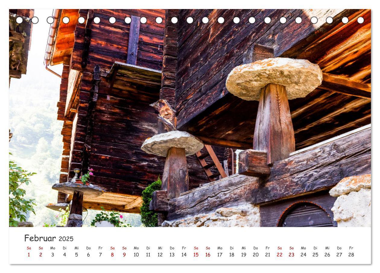 Bild: 9783435103539 | Der Kanton Wallis - einfach liebenswert (Tischkalender 2025 DIN A5...