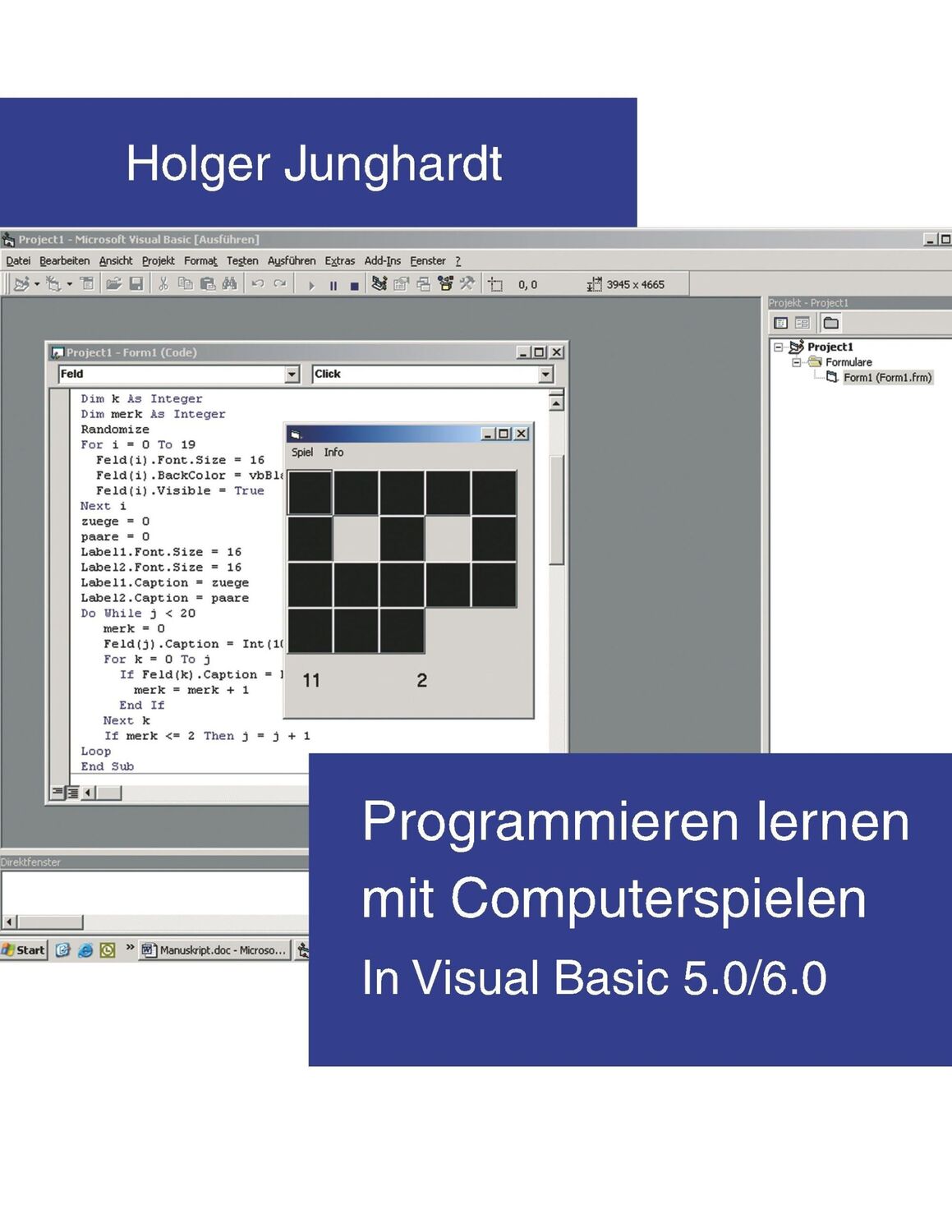 Cover: 9783833001482 | Programmieren lernen mit Computerspielen | In Visual Basic 5.0 / 6.0