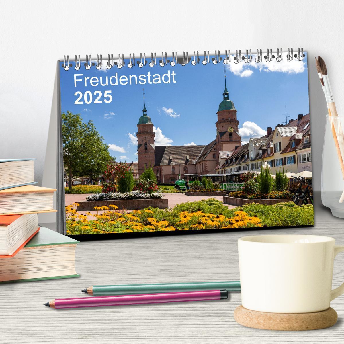 Bild: 9783435034659 | Freudenstadt 2025 (Tischkalender 2025 DIN A5 quer), CALVENDO...