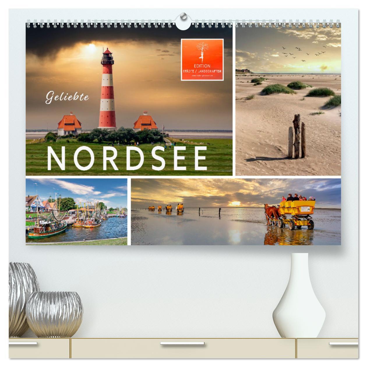 Cover: 9783675549913 | Geliebte Nordsee (hochwertiger Premium Wandkalender 2024 DIN A2...