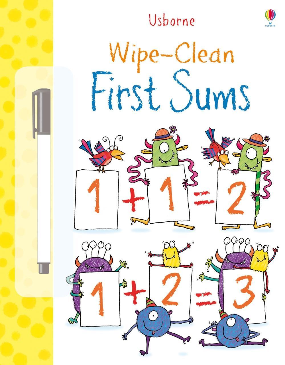 Cover: 9781409551492 | Wipe-Clean First Sums | Jessica Greenwell | Taschenbuch | Wipe-Clean