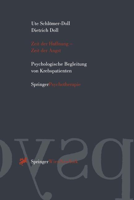 Cover: 9783211827611 | Zeit der Hoffnung ¿ Zeit der Angst | Dietrich Doll (u. a.) | Buch