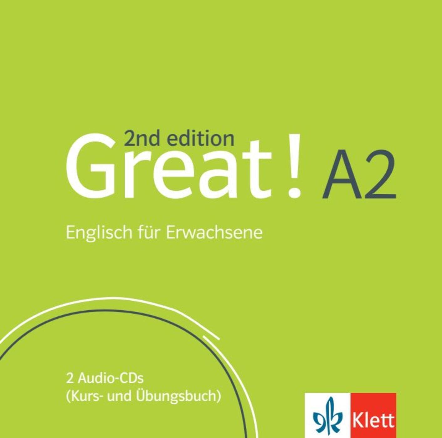 Cover: 9783125017634 | Great! A2 2nd edition. 2 Audio-CDs | Audio-CD | Great! | Jewelcase