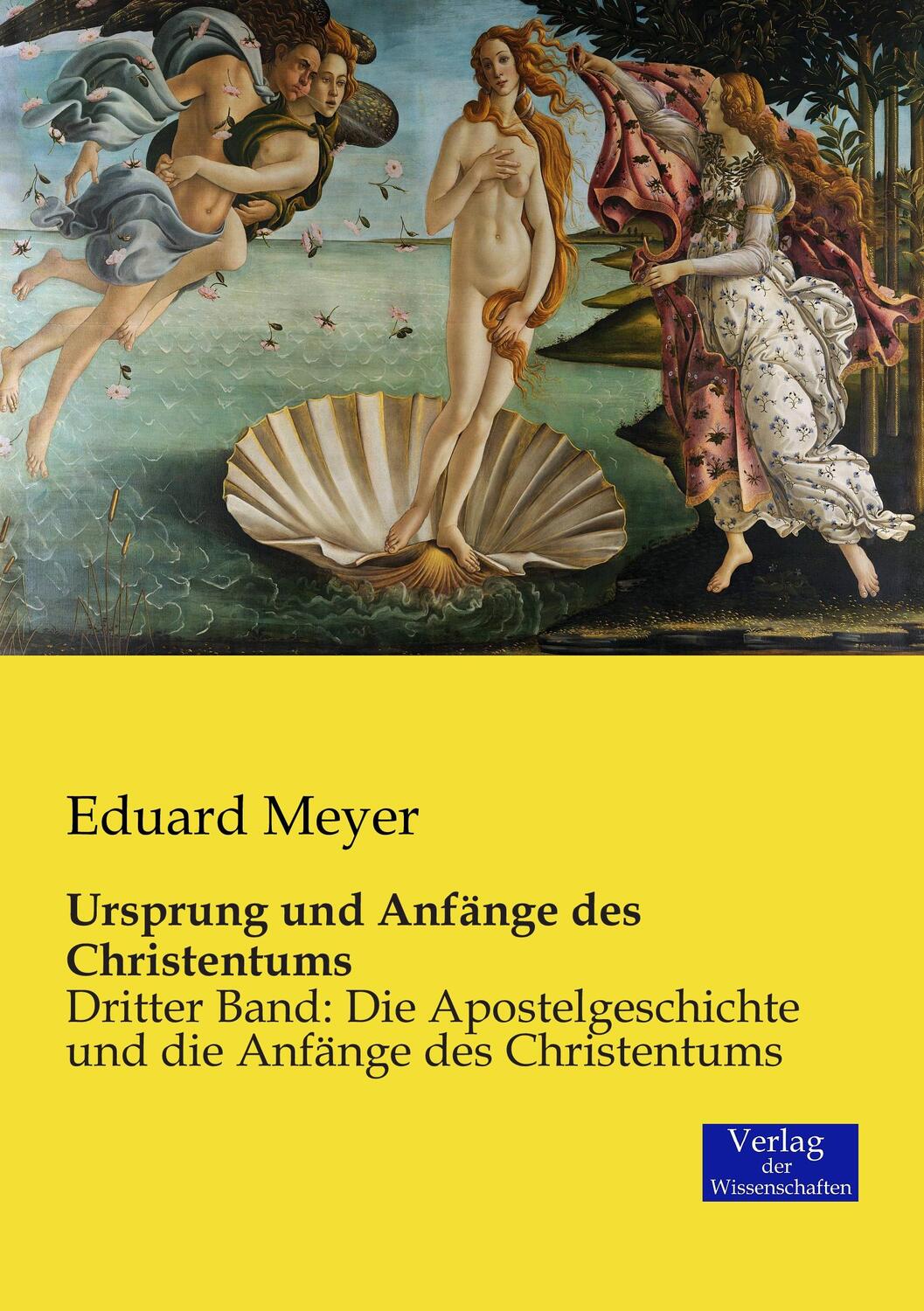 Cover: 9783957006554 | Ursprung und Anfänge des Christentums | Eduard Meyer | Taschenbuch