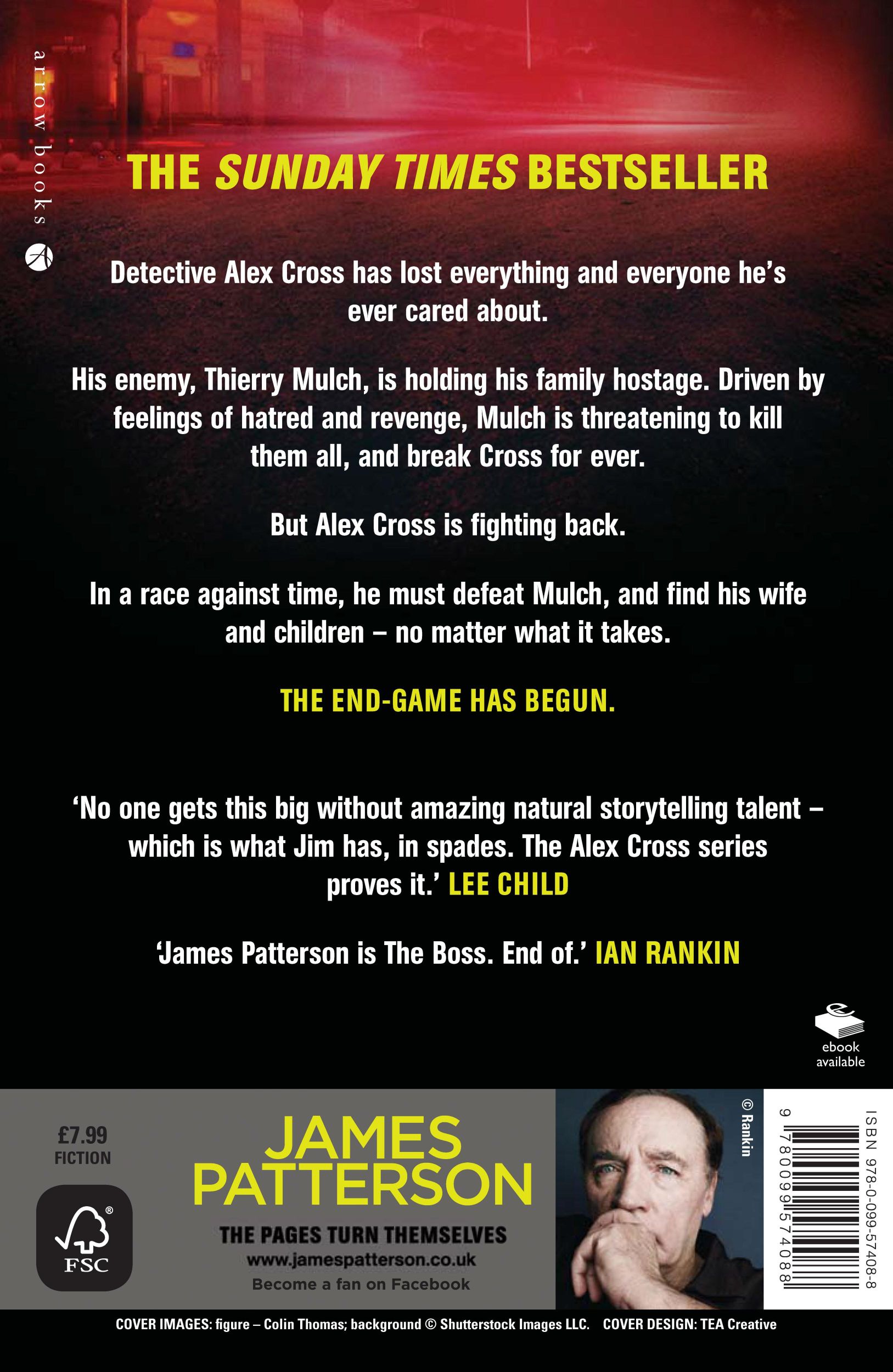 Rückseite: 9780099574088 | Hope to Die | (Alex Cross 22) | James Patterson | Englisch | 2015