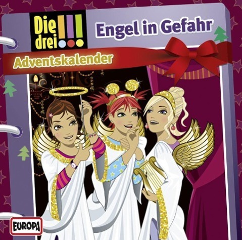 Cover: 9783803238566 | Die drei !!!. Adventskalender - Engel in Gefahr (drei Ausrufezeichen)