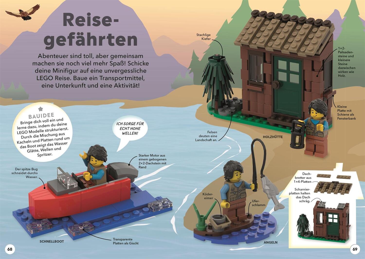 Cover: 9783831048052 | LEGO® Ideen für unterwegs | Hannah Dolan | Buch | 80 S. | Deutsch