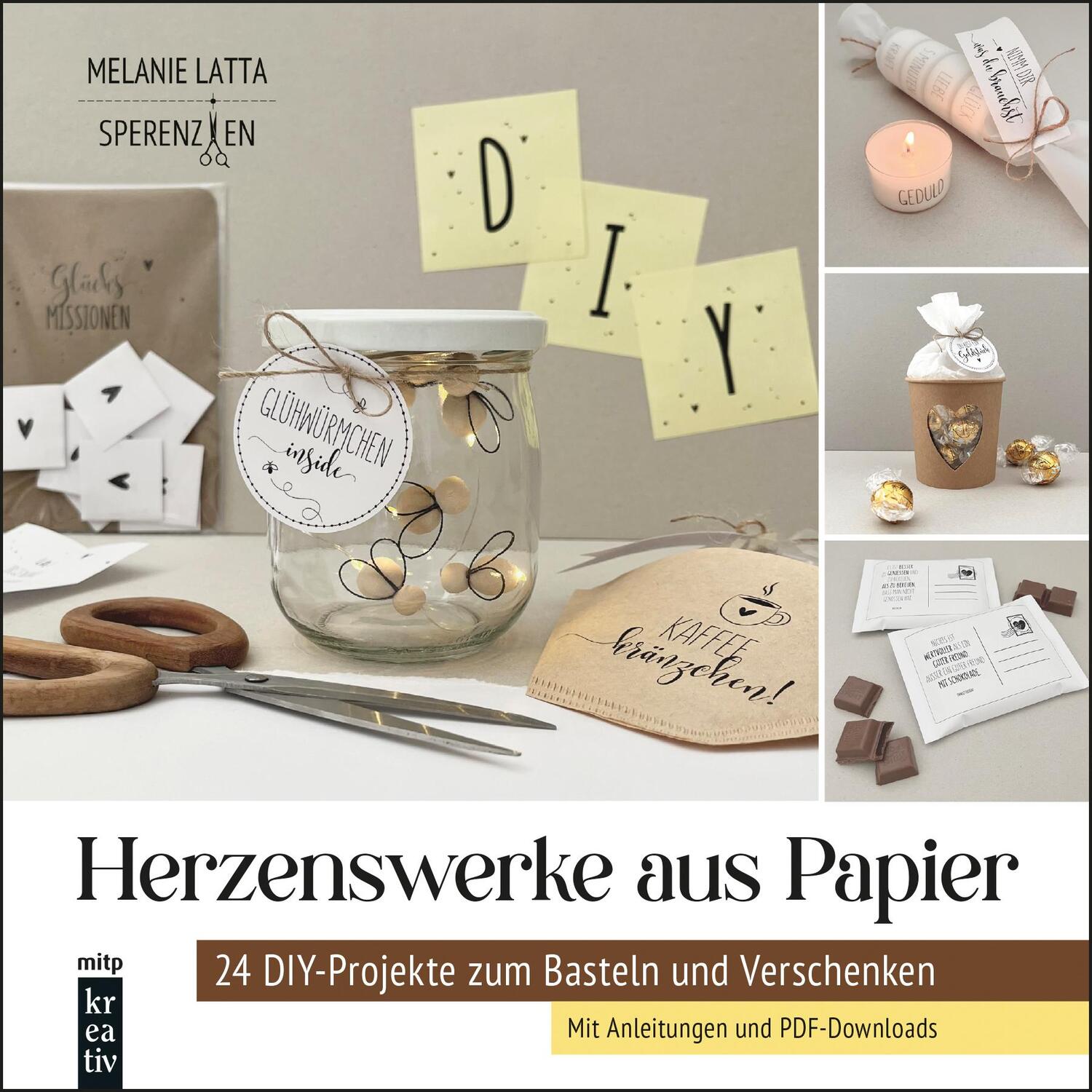 Cover: 9783747508411 | Herzenswerke aus Papier | Melanie Latta | Buch | mitp Kreativ | 168 S.