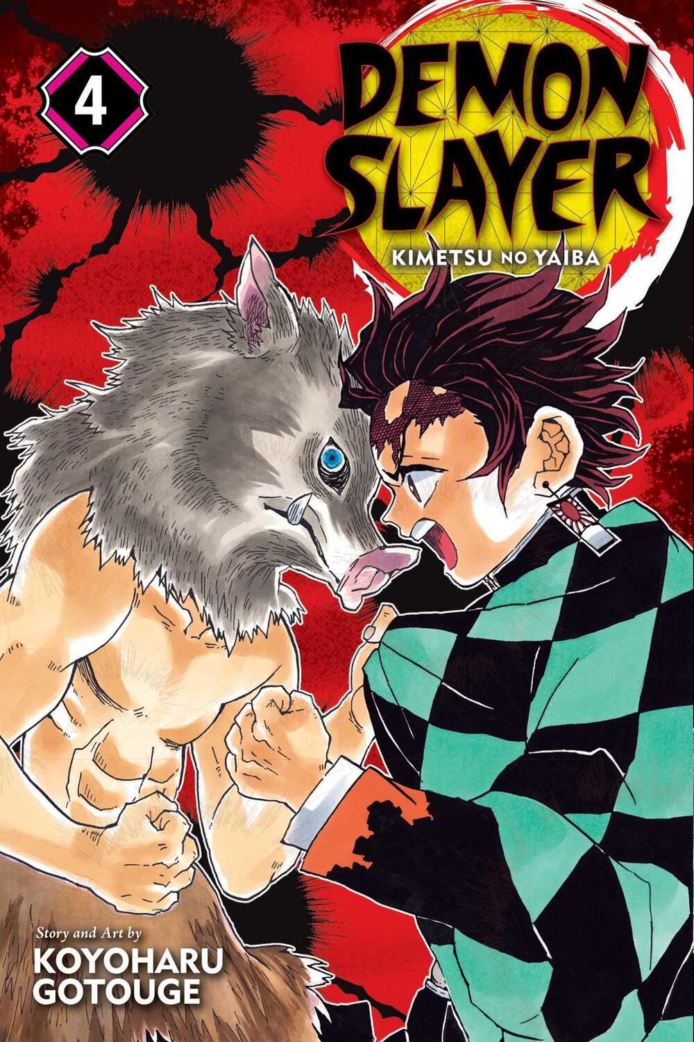 Cover: 9781974700554 | Demon Slayer: Kimetsu no Yaiba, Vol. 4 | Robust Blade | Gotouge | Buch