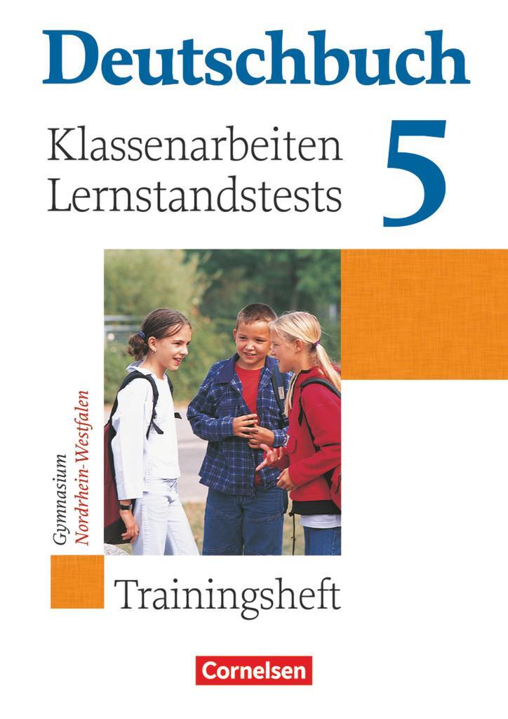 Cover: 9783464680919 | Deutschbuch Gymnasium 5. Schuljahr. Klassenarbeitstrainer mit...