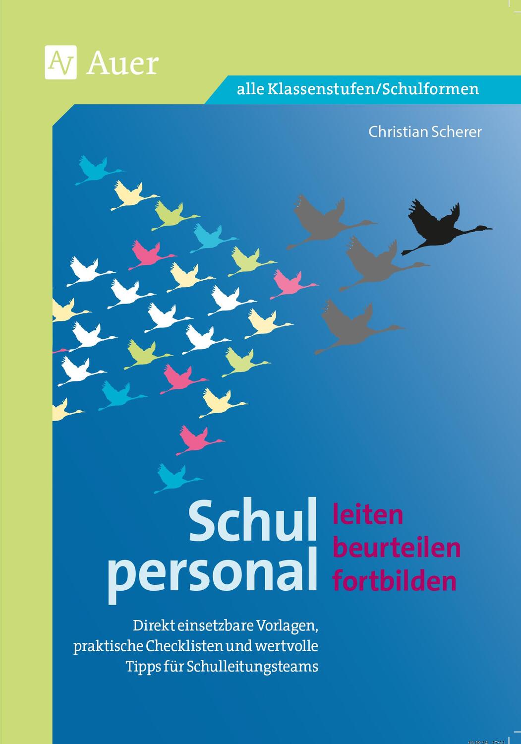 Cover: 9783403082231 | Schulpersonal leiten, beurteilen, fortbilden | Christian Scherer