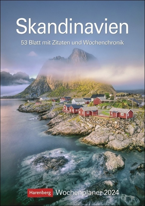 Cover: 9783840031199 | Skandinavien Wochenplaner 2024. Praktischer Foto-Kalender mit...