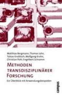 Cover: 9783593391977 | Methoden transdisziplinärer Forschung | Bergmann | Taschenbuch | 2010