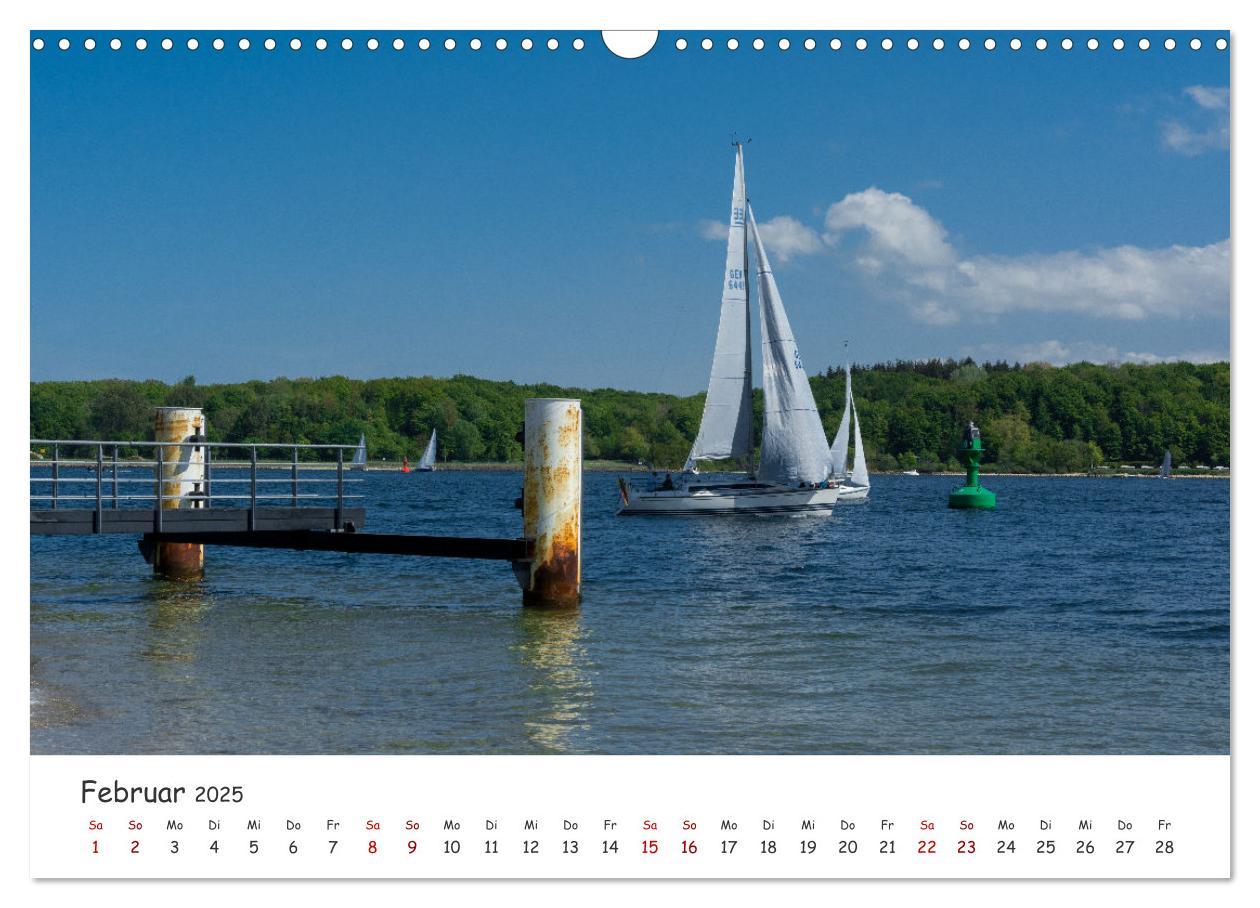 Bild: 9783383966361 | Kieler Förde genießen (Wandkalender 2025 DIN A3 quer), CALVENDO...