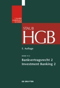 Cover: 9783110494518 | Bankvertragsrecht | Investment Banking II | Stefan Grundmann (u. a.)