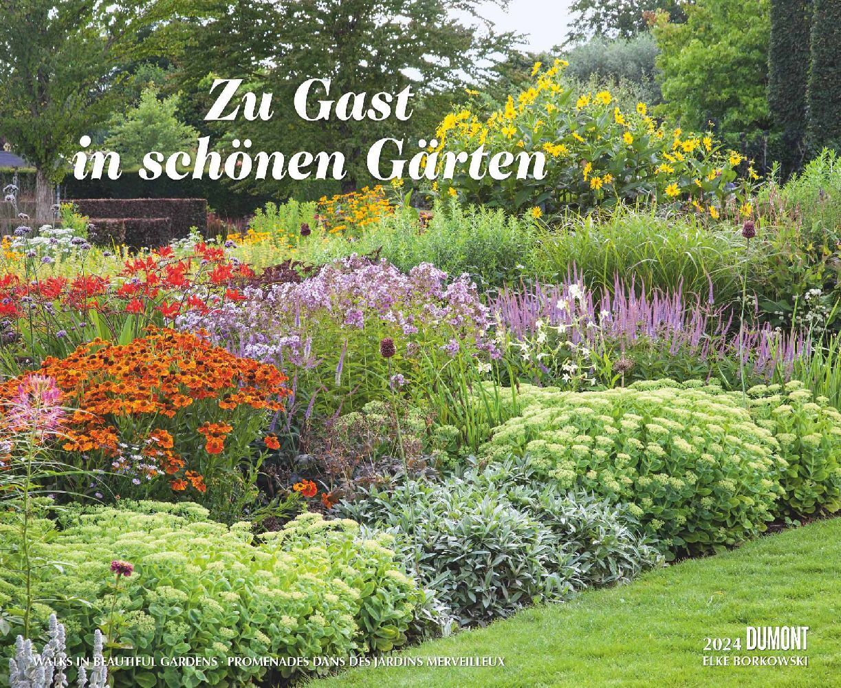 Cover: 4250809651286 | Kal. 2024 Zu Gast in schönen Gärten | DUMONT Kalender | Kalender