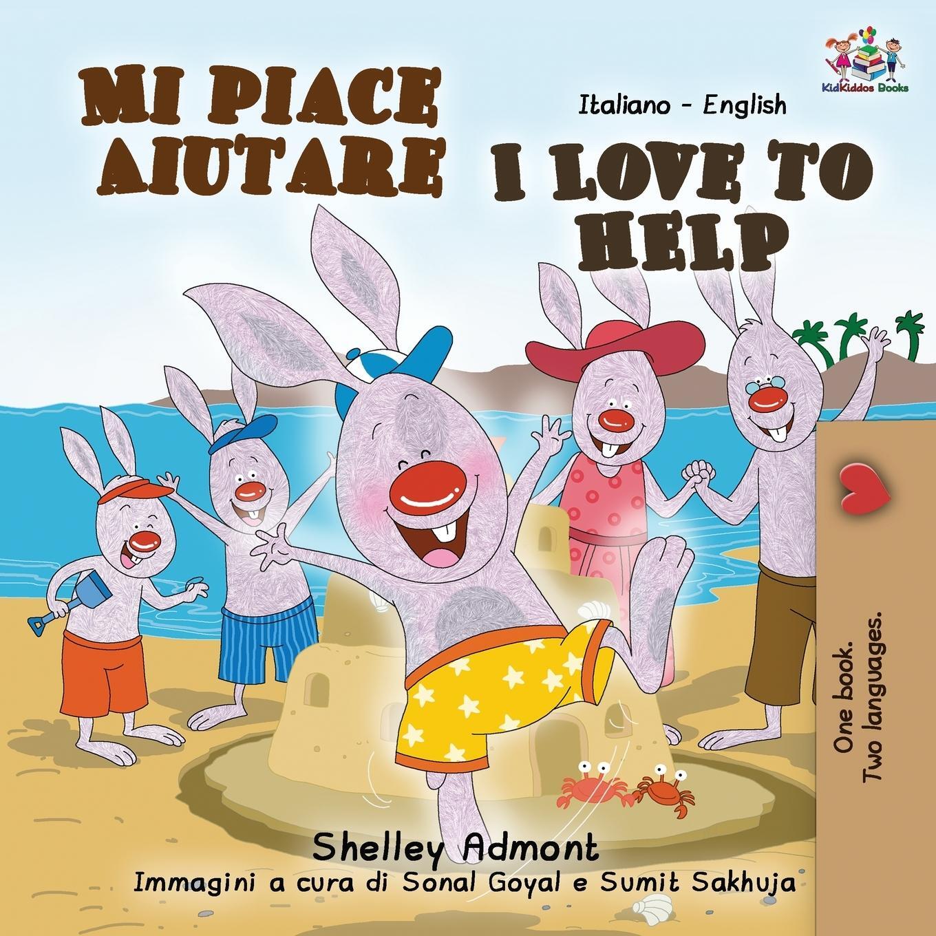Cover: 9781525922862 | Mi piace aiutare I Love to Help | Italian English Bilingual Book