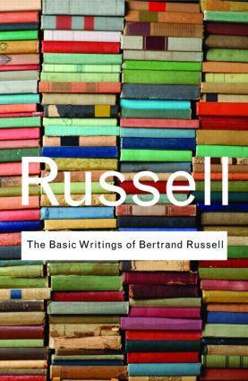 Cover: 9780415472388 | The Basic Writings of Bertrand Russell | Bertrand Russell | Buch