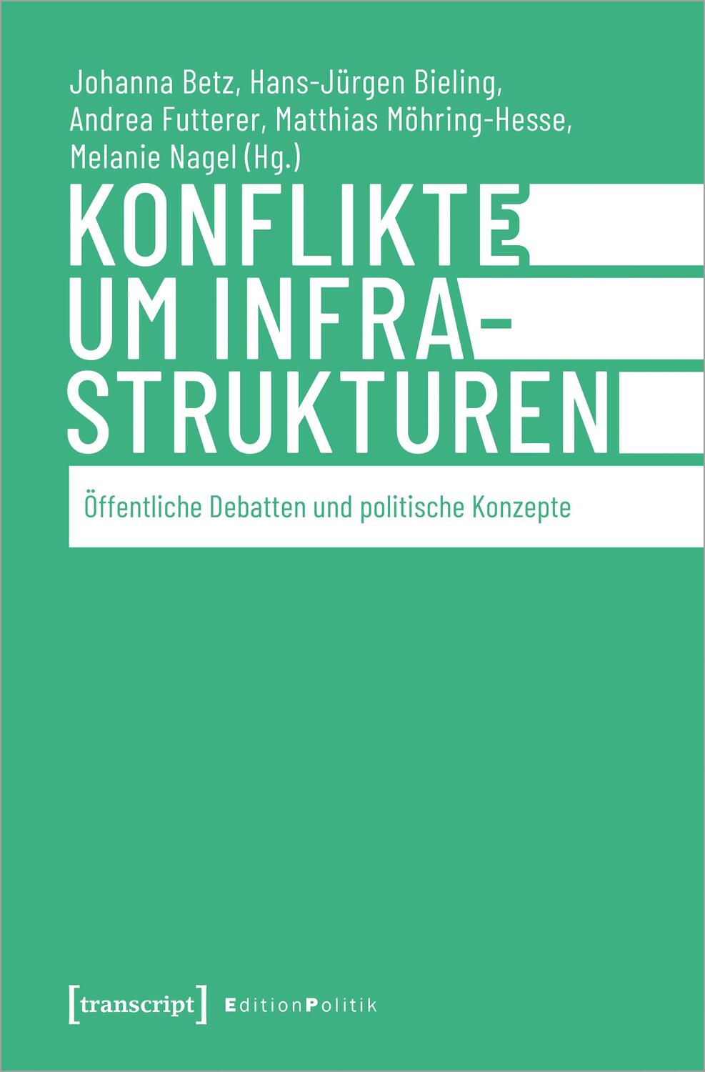 Cover: 9783837667424 | Konflikte um Infrastrukturen | Johanna Betz (u. a.) | Taschenbuch