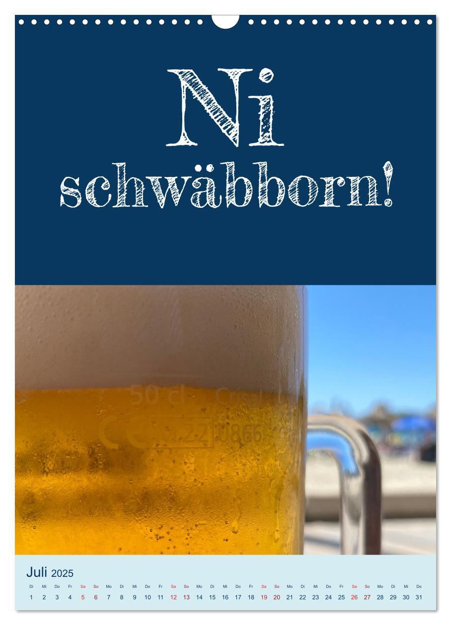 Bild: 9783435845972 | Ni schwäbborn! Mundart und Dialekt Kalender Sachsen (Wandkalender...