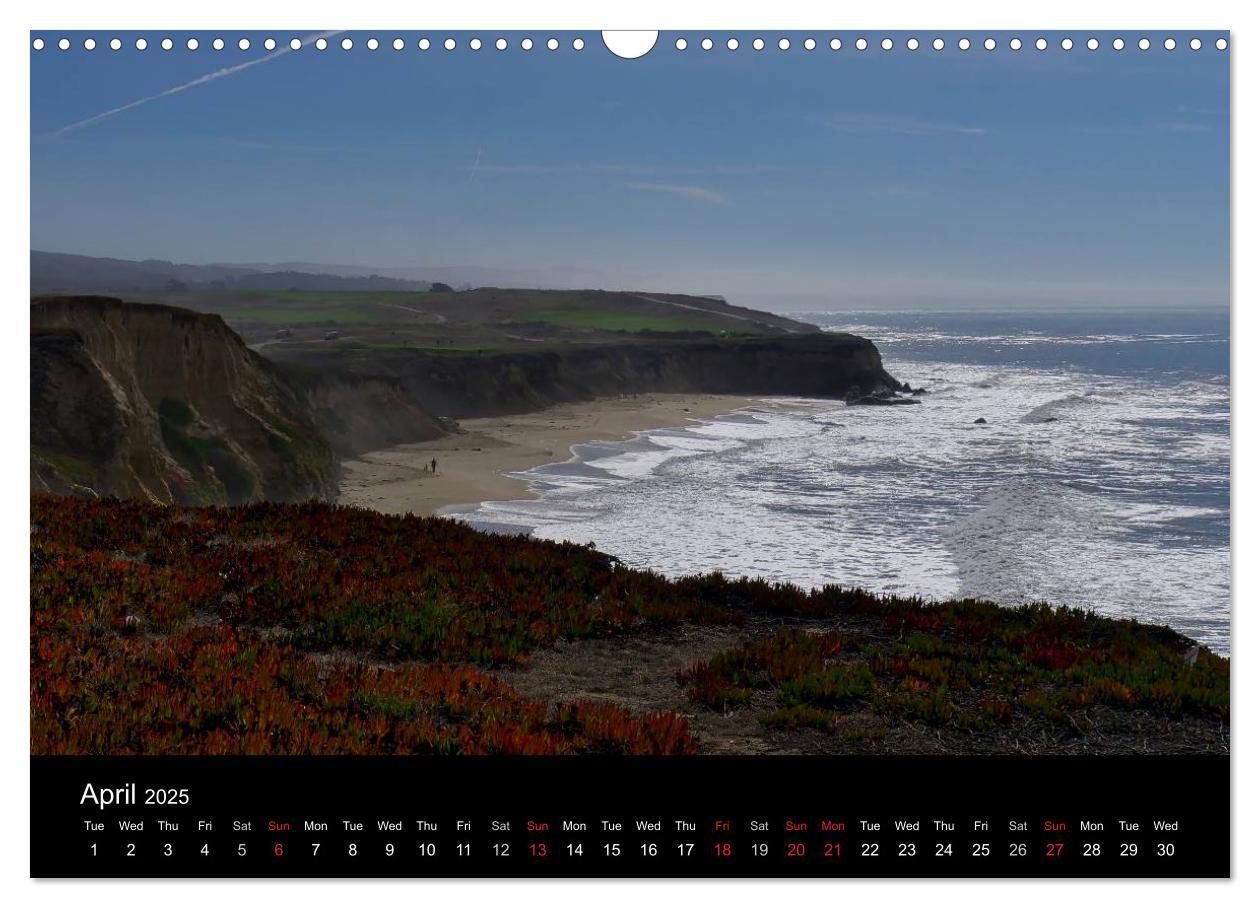 Bild: 9781325962259 | California Coasline (Wall Calendar 2025 DIN A3 landscape), CALVENDO...