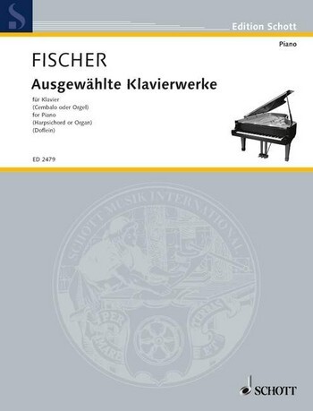 Cover: 9790001037747 | Ausgewahlte Klavierwerke | Johann Caspar Ferdinand Fischer | Buch