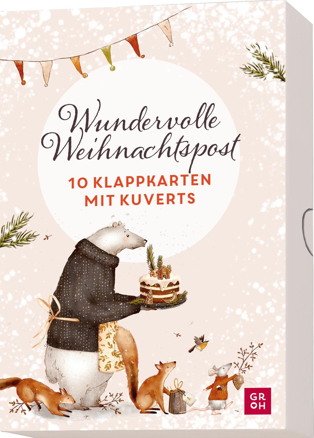 Cover: 4036442010402 | Wundervolle Weihnachtspost | Groh Verlag | Taschenbuch | Schachtel