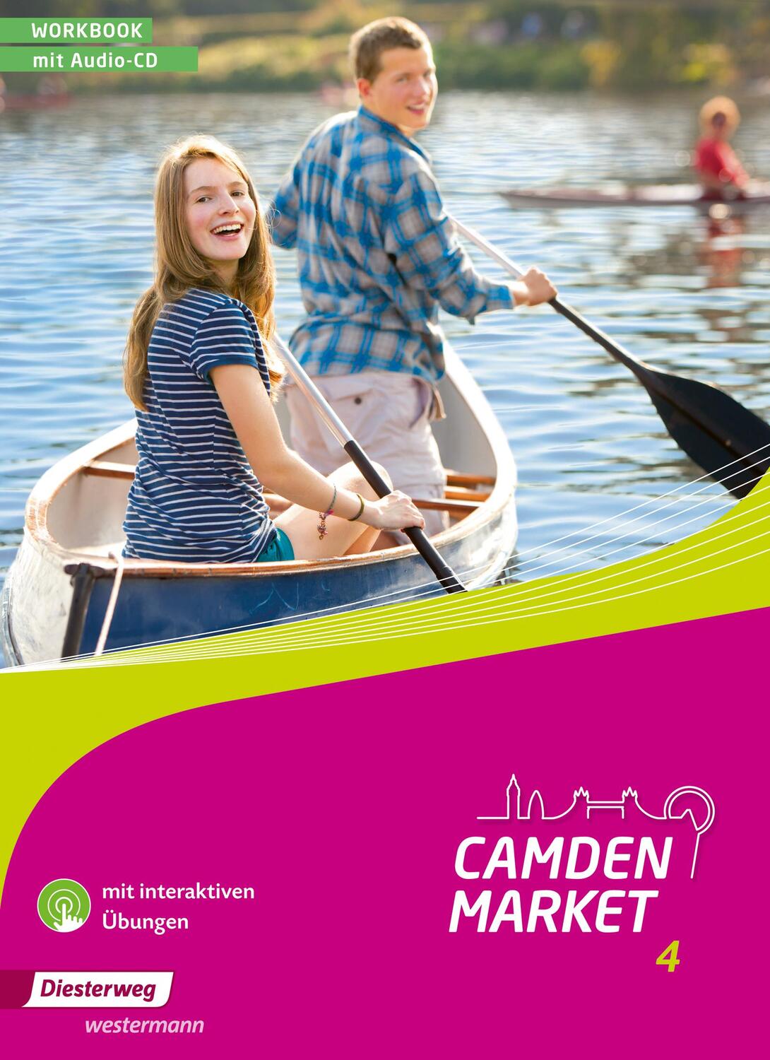 Cover: 9783141453553 | Camden Market 4. Workbook mit Audio-CD und interaktiven Übungen | 2023