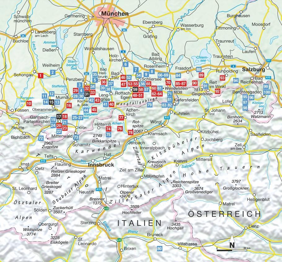 Bild: 9783862467440 | 100 Bergtouren für Langschläfer Bayerische Voralpen | Taschenbuch