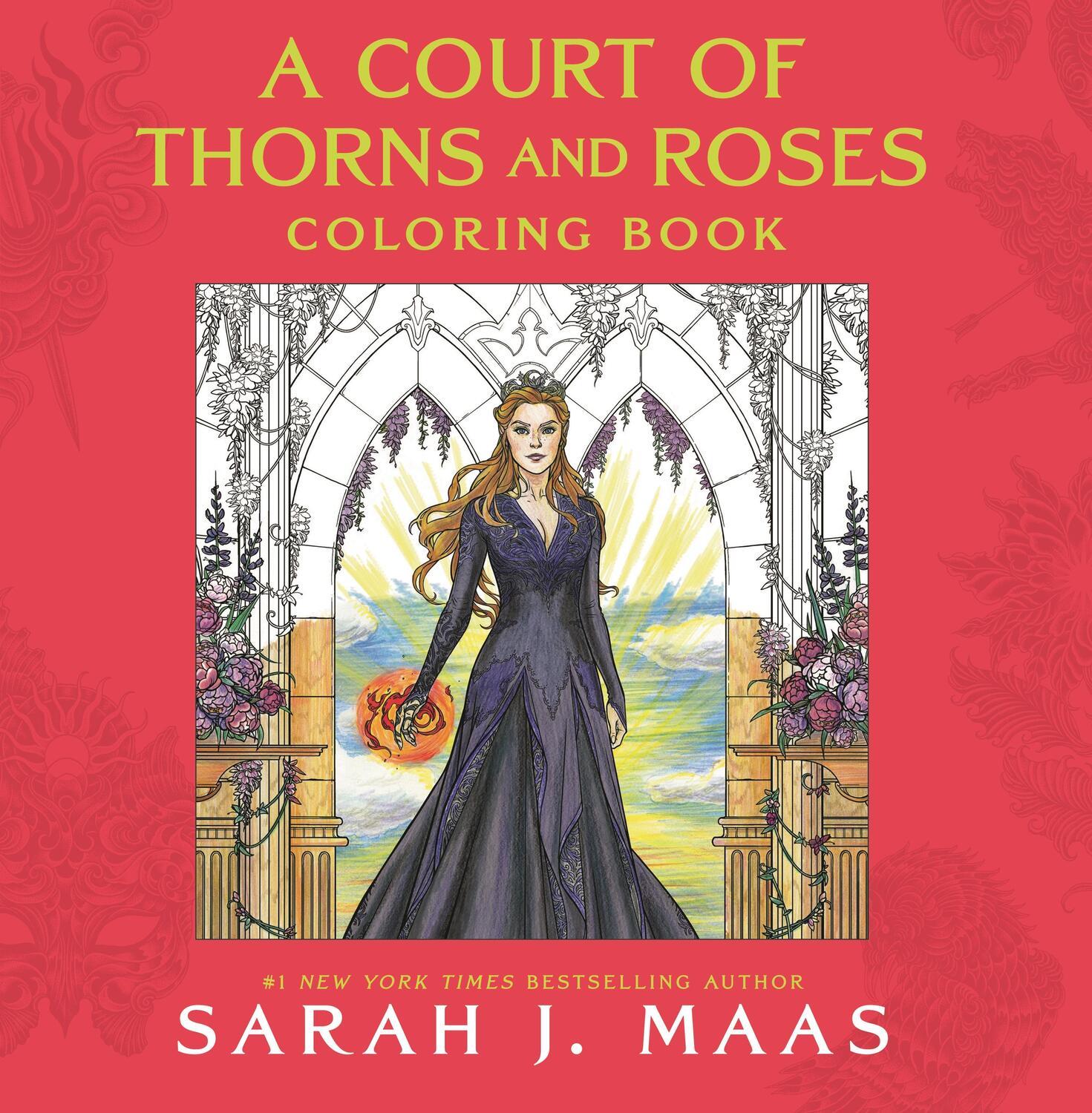 Cover: 9781681195766 | A Court of Thorns and Roses Coloring Book | Sarah J. Maas | Buch