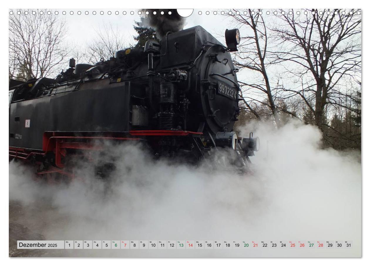 Bild: 9783435669578 | Unter Dampf durch den Harz (Wandkalender 2025 DIN A3 quer),...