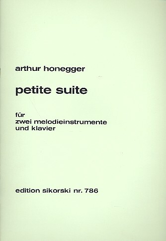 Cover: 9790003009414 | Petite Suite | Arthur Honegger | Buch | Sikorski Edition
