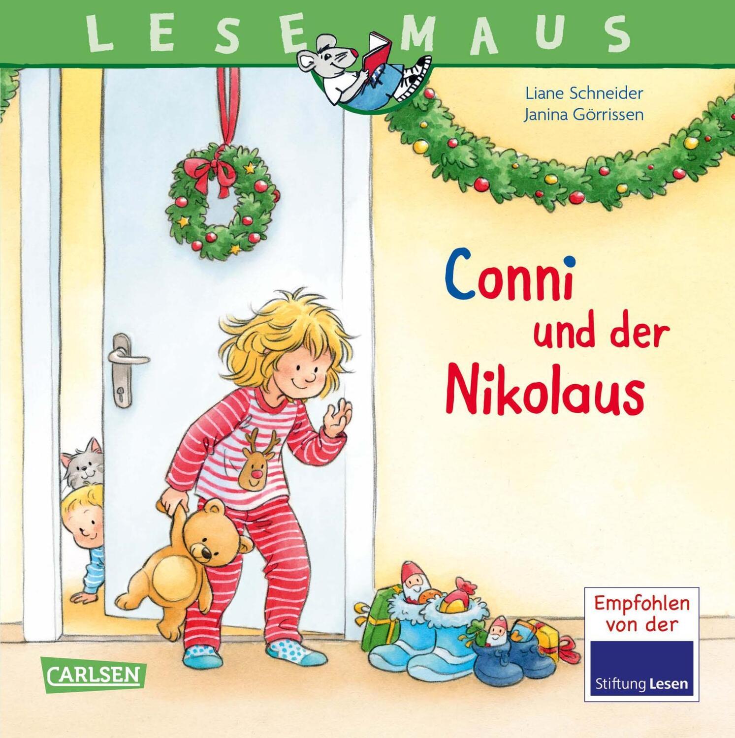 Cover: 9783551081926 | LESEMAUS 192: Conni und der Nikolaus | Liane Schneider | Taschenbuch