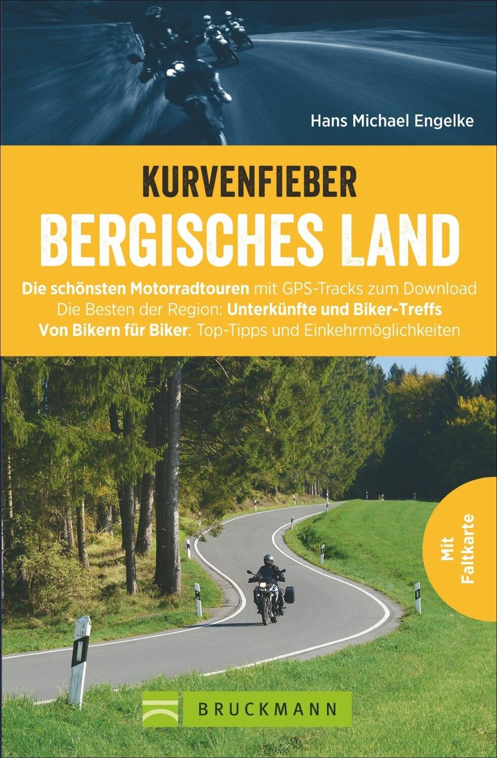 Cover: 9783734307942 | Kurvenfieber Bergisches Land | Hans Michael Engelke | Taschenbuch
