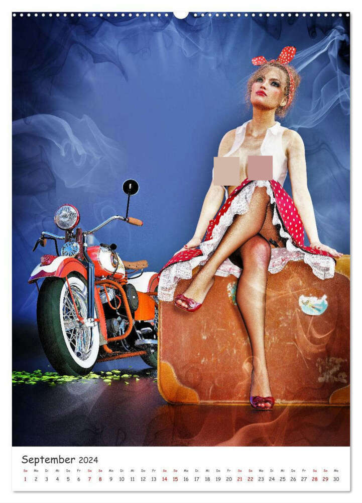 Bild: 9783675641389 | Sexy Frauen und heiße Öfen (hochwertiger Premium Wandkalender 2024...