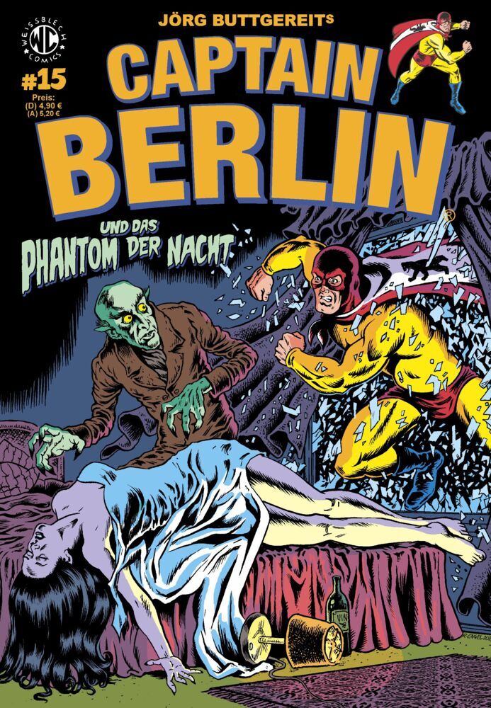 Cover: 9783869591322 | Captain Berlin 15 | Und das Phantom der Nacht | Buttgereit (u. a.)