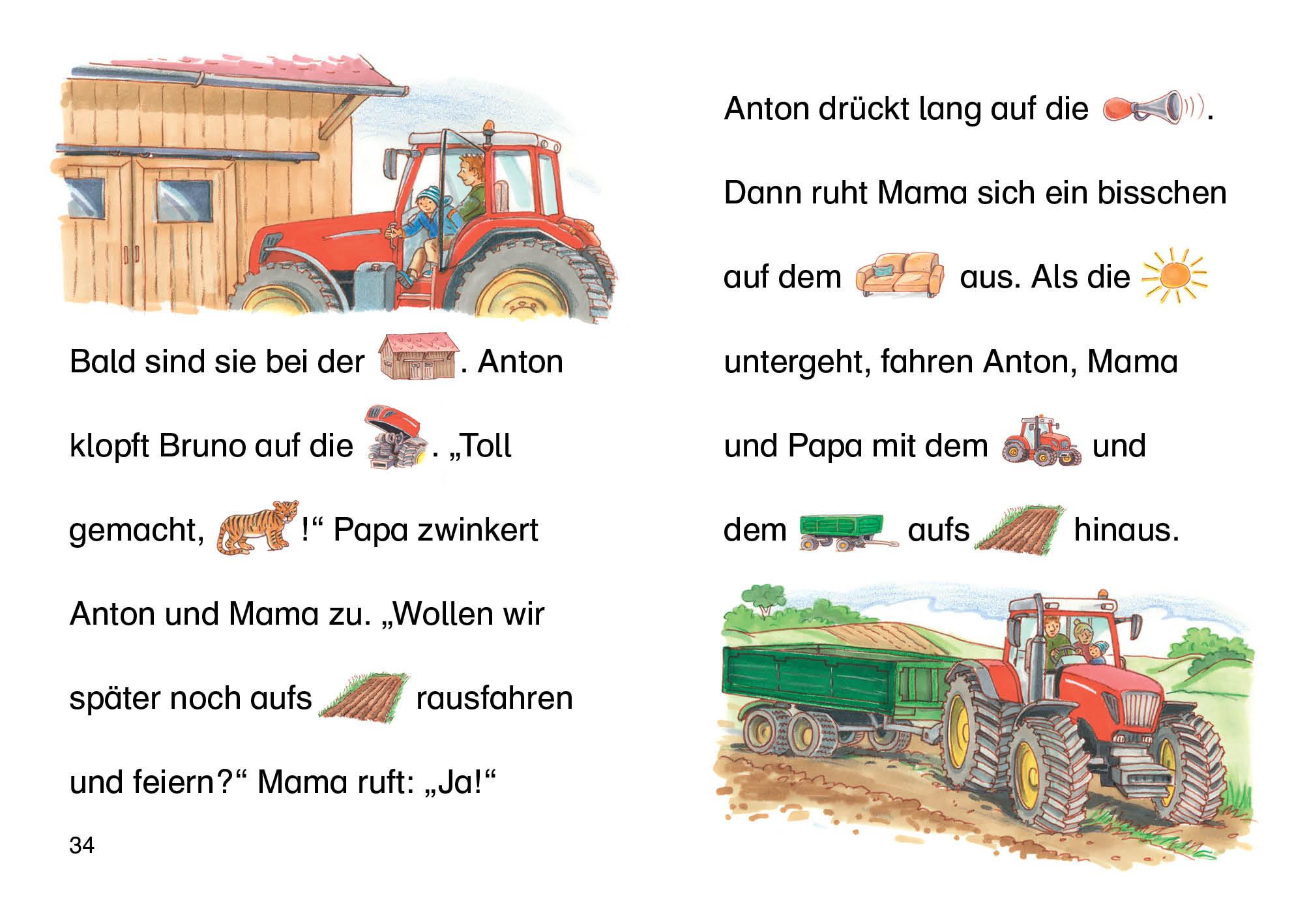 Bild: 9783743205130 | Bildermaus - Achtung, Traktor im Einsatz! | Henriette Wich | Buch