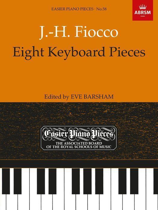 Cover: 9781854723352 | Eight Keyboard Pieces | Easier Piano Pieces 58 | Joseph-Hector Fiocco