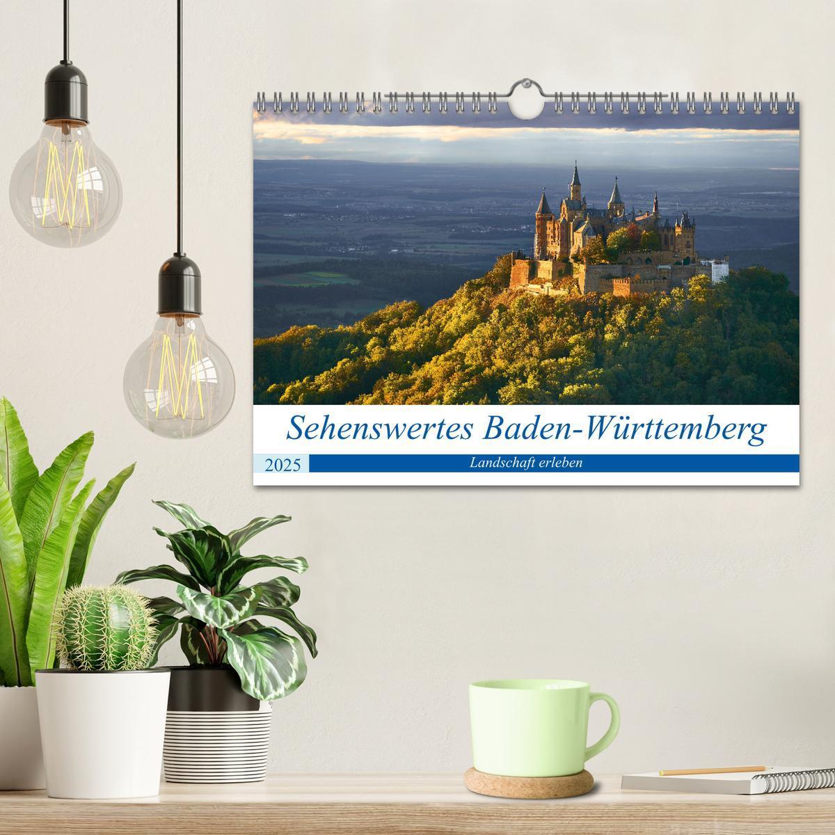 Bild: 9783435057290 | Sehenswertes Baden-Württemberg (Wandkalender 2025 DIN A4 quer),...