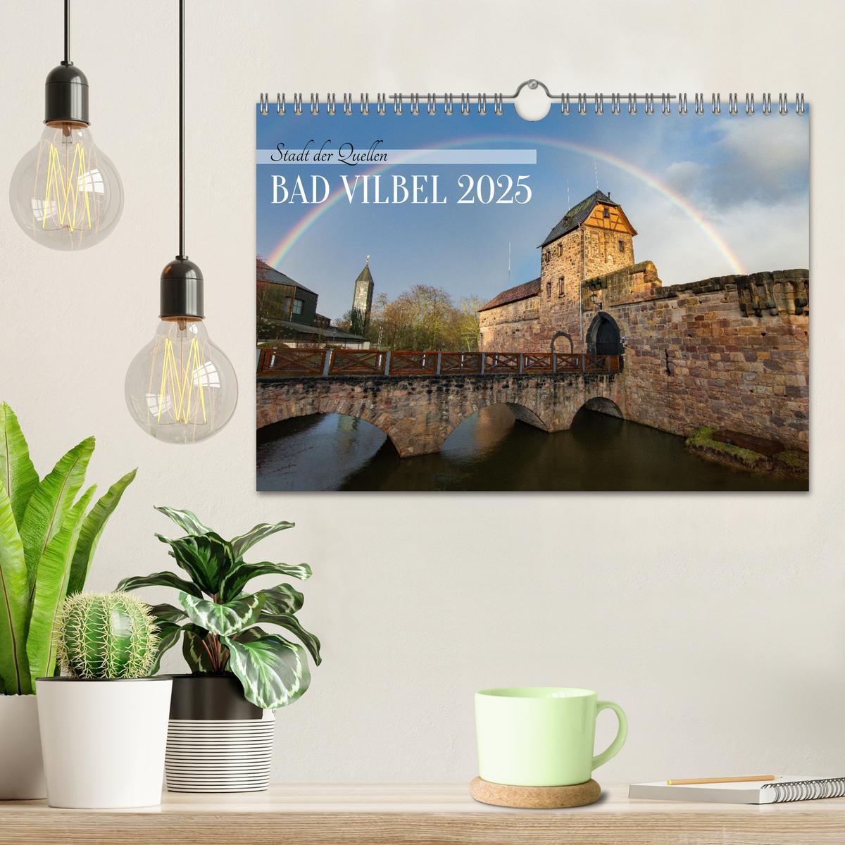 Bild: 9783435044931 | In und um BAD VILBEL (Wandkalender 2025 DIN A4 quer), CALVENDO...