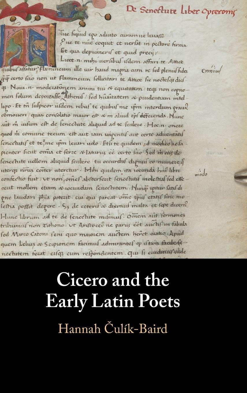 Cover: 9781316516089 | Cicero and the Early Latin Poets | Hannah ¿ulík-Baird | Buch | 2022