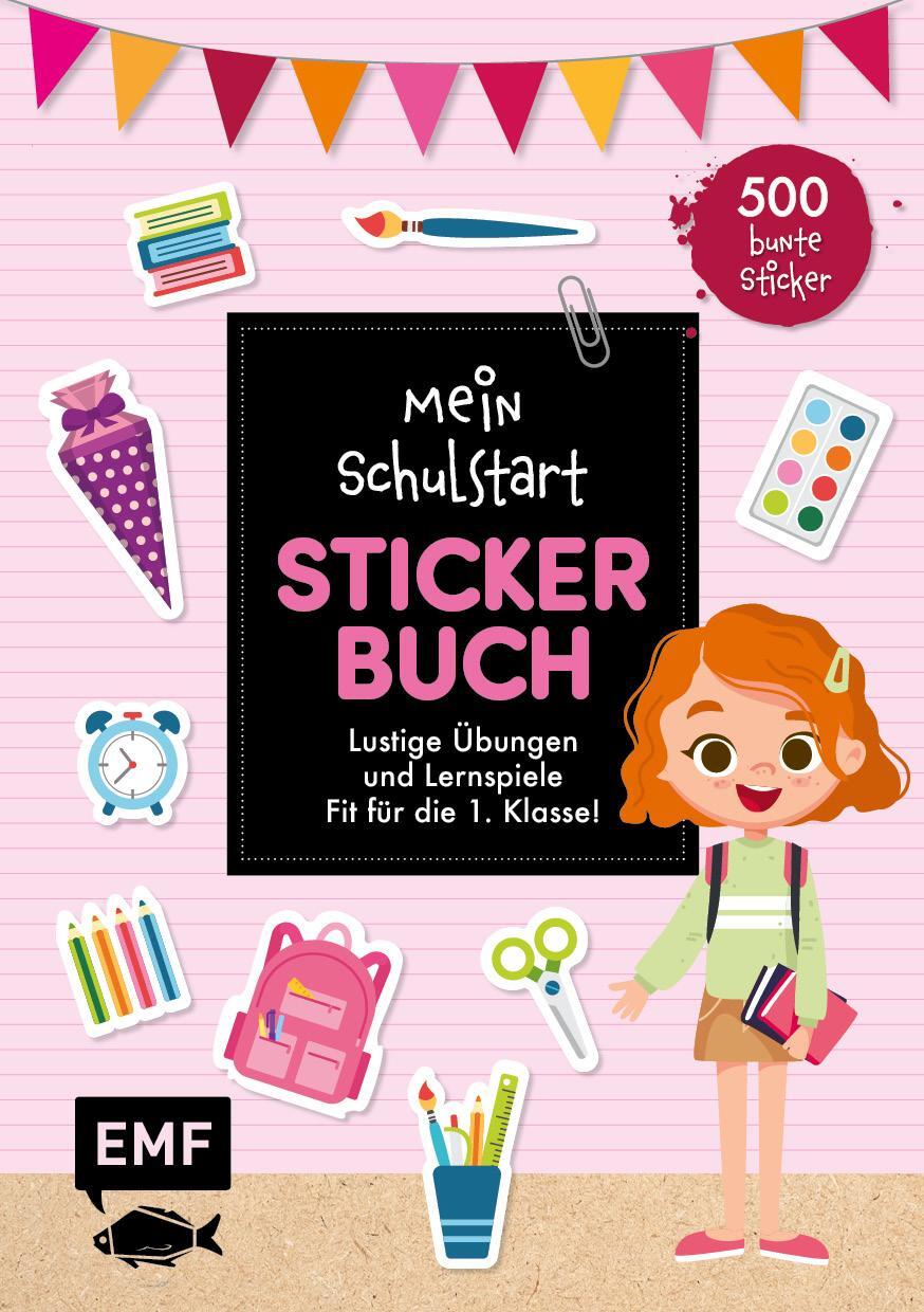 Cover: 9783745915273 | Mein Schulstart Stickerbuch (rosa) | Taschenbuch | 64 S. | Deutsch