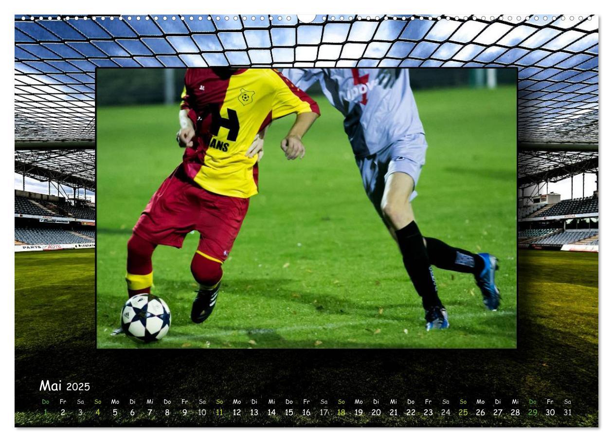 Bild: 9783435550494 | Fußball regiert die Welt (Wandkalender 2025 DIN A2 quer), CALVENDO...