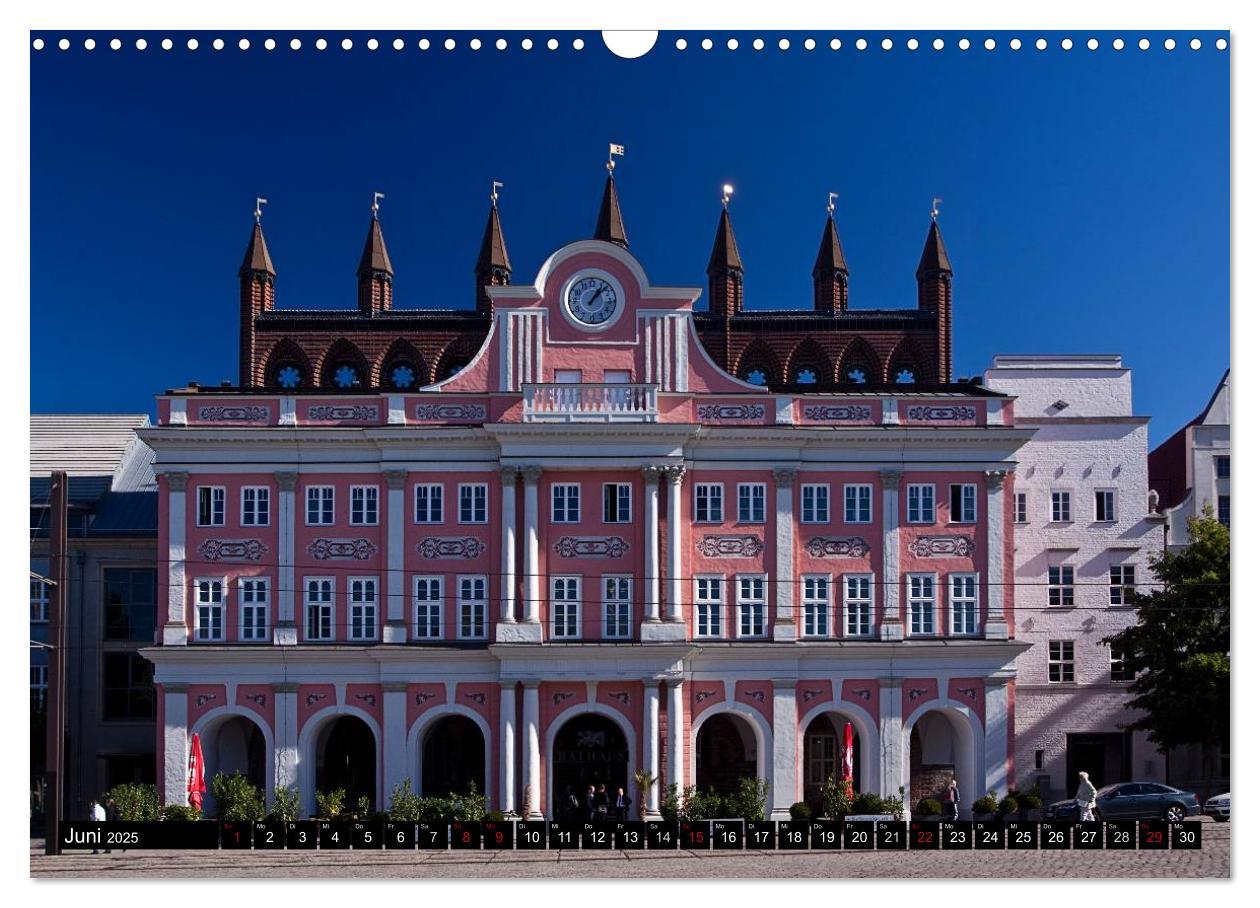 Bild: 9783435549580 | Ostseeperle Rostock (Wandkalender 2025 DIN A3 quer), CALVENDO...