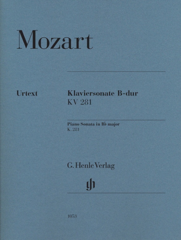 Cover: 9790201810539 | Mozart, Wolfgang Amadeus - Klaviersonate B-dur KV 281 (189f) | Deutsch