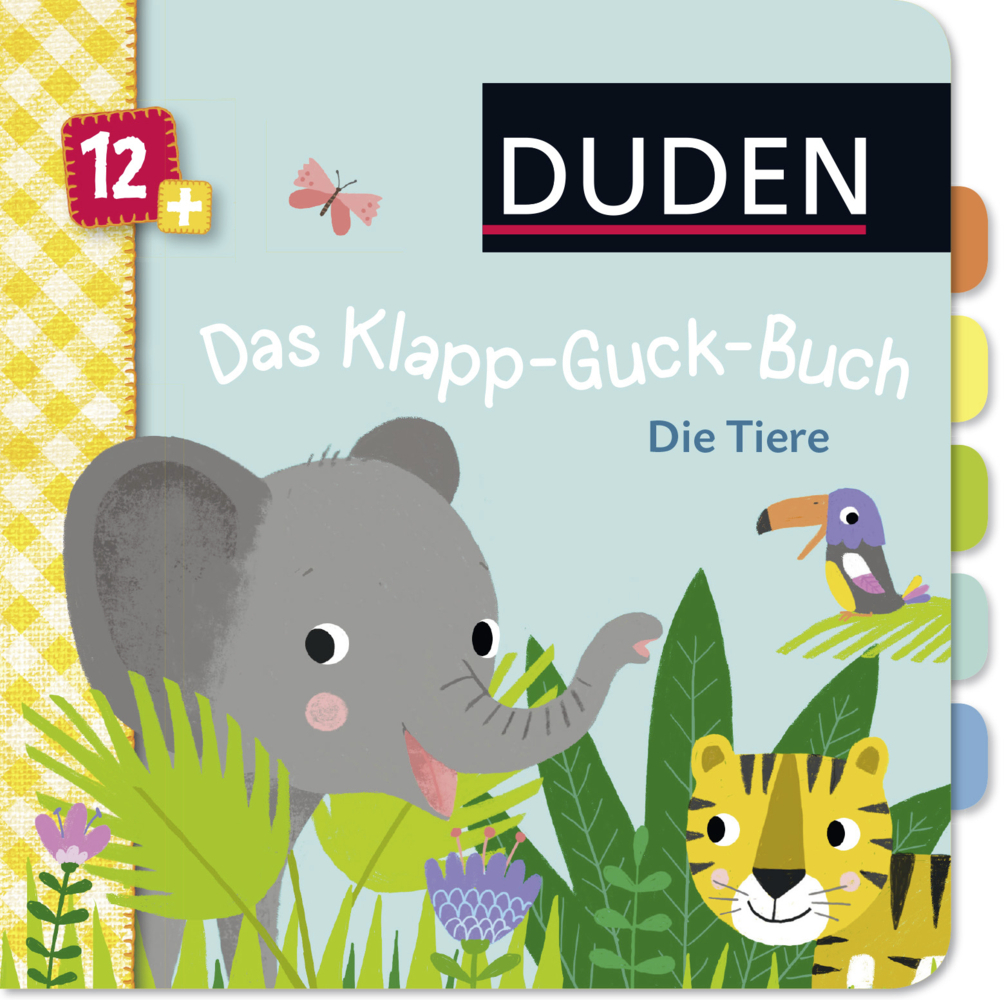 Cover: 9783737333108 | Duden - Das Klapp-Guck-Buch: Die Tiere | Spielbuch mit großen Klappen