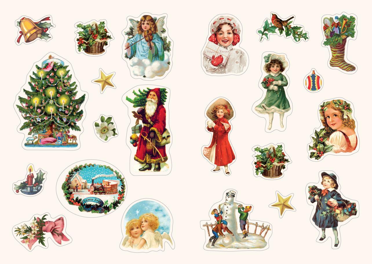 Bild: 9783780616364 | Frohe Weihnachtszeit | 88 Weihnachtssticker | Kaufmann Verlag | Stück