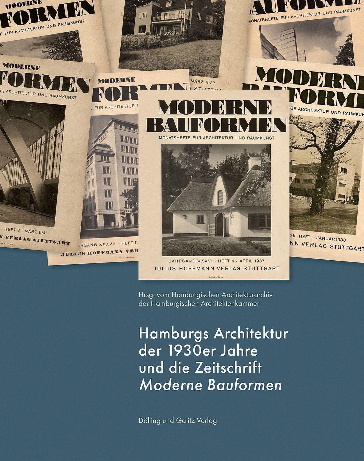 Cover: 9783862181698 | Hamburgs Architektur der 1930er Jahre und die Zeitschrift »Moderne...