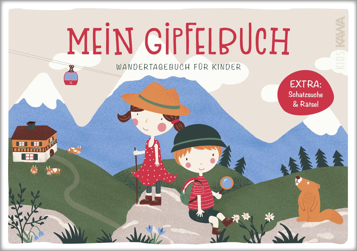 Cover: 9783986600969 | Mein Gipfelbuch | Wandertagebuch für Kinder | Daniela Layher | Buch